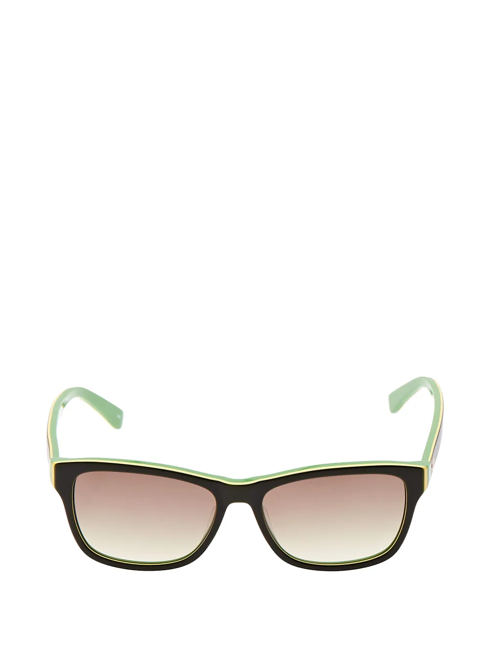 Lacoste rectangle-frame sunglasses - Grün