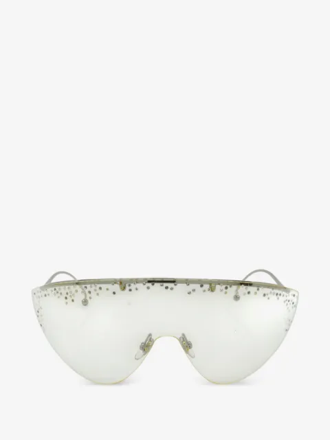 Givenchy Eyewear lunettes de soleil à ornements en cristal Runway