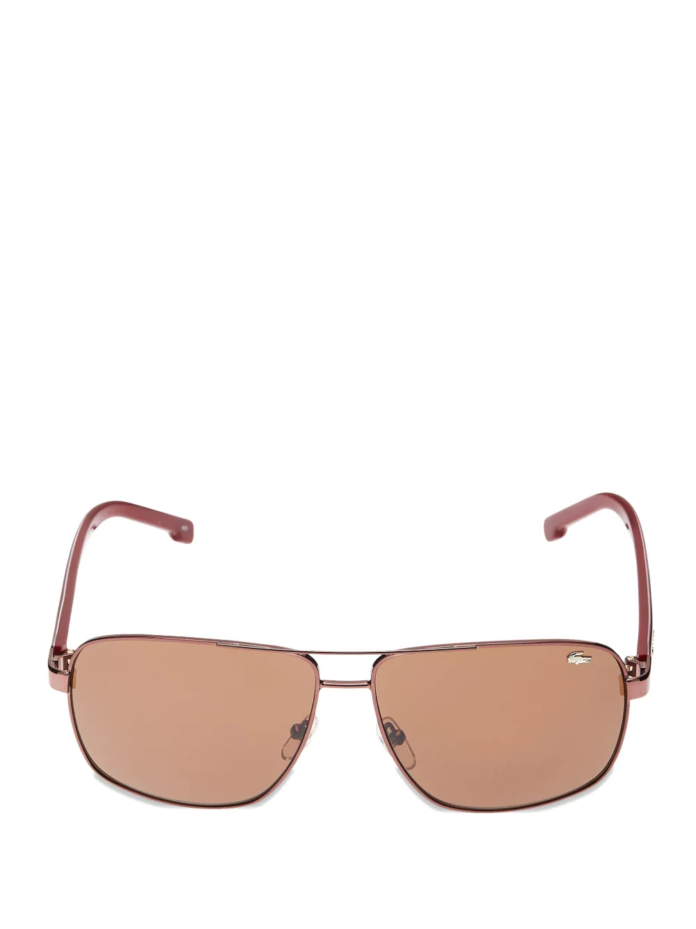 Lacoste rectangle-frame sunglasses - Rosa
