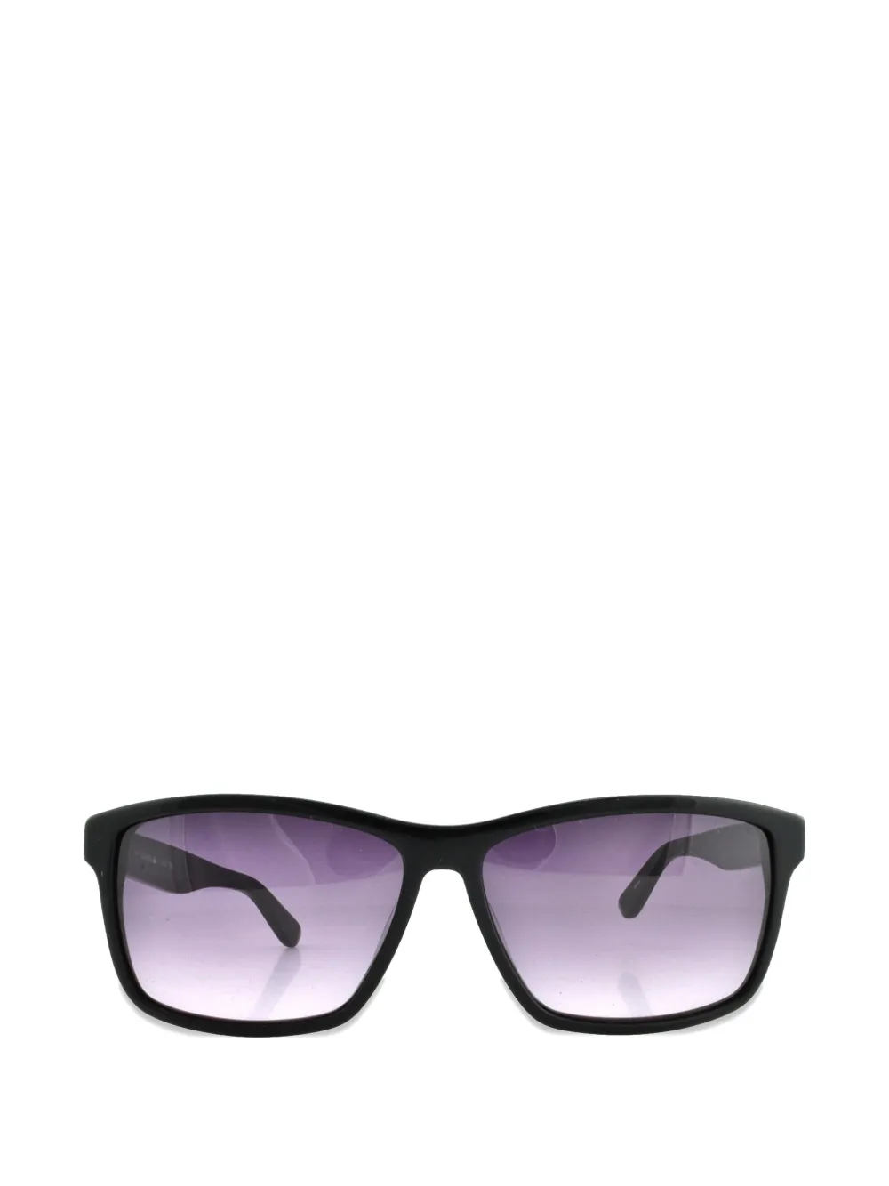 Lacoste rectangle-frame sunglasses - Schwarz