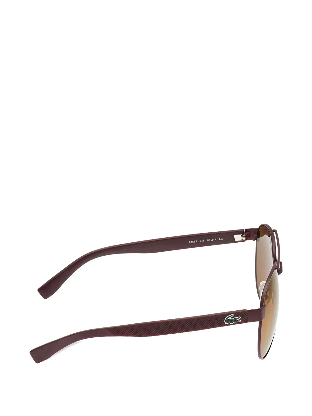 Lacoste Zonnebril met piloten montuur Rood
