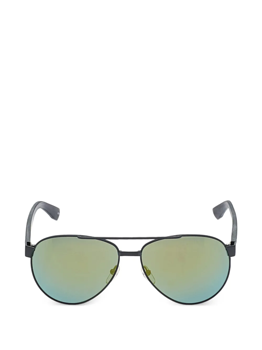 Lacoste double-bridge pilot-frame sunglasses - Nero