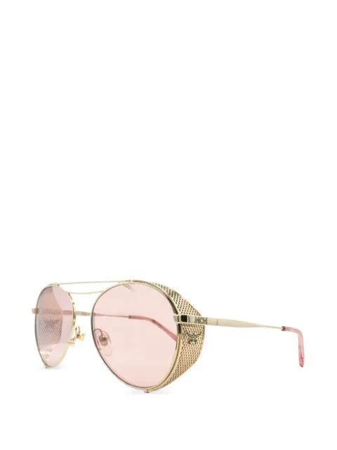 MCM double-bridge pilot-frame sunglasses