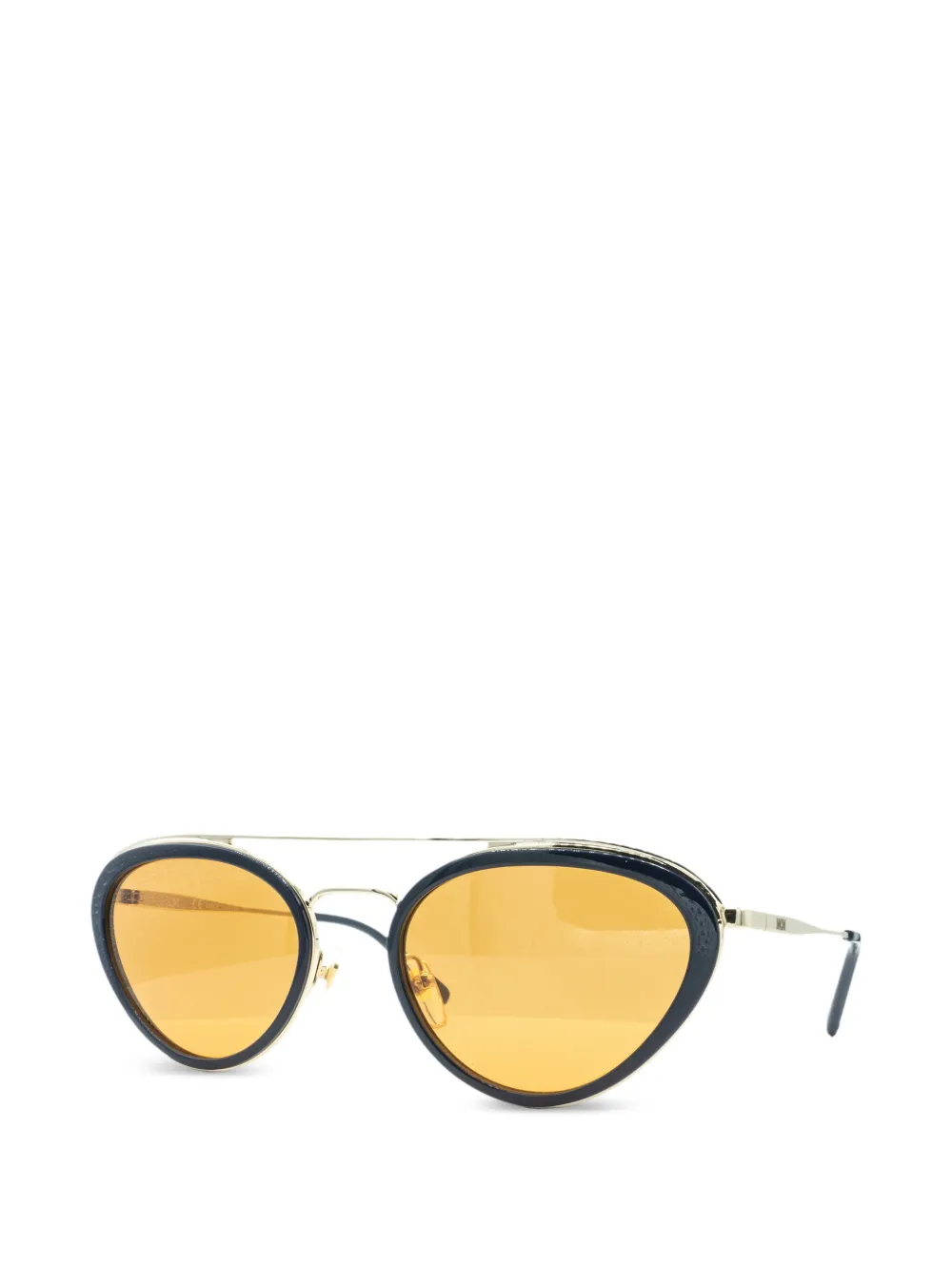 MCM oval-frame sunglasses - Blu
