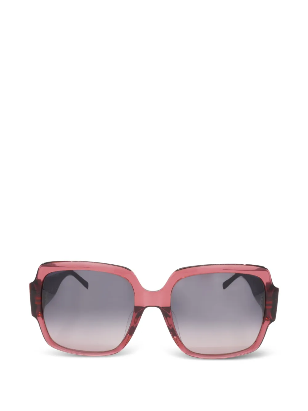 MCM oversized square-frame sunglasses - Rosso