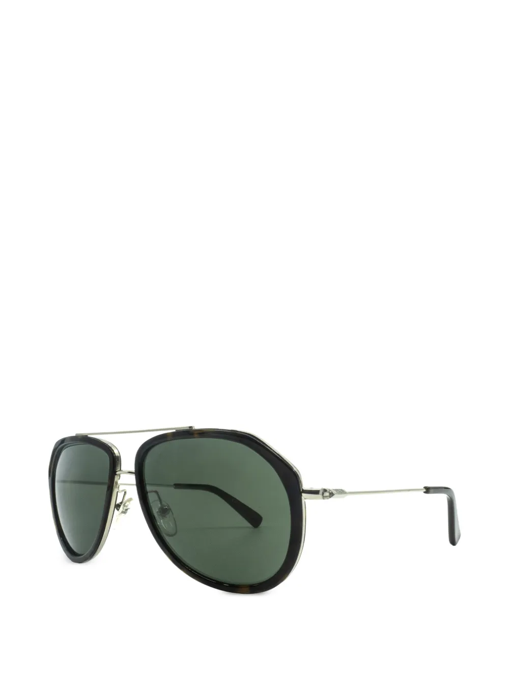 MCM tortoiseshell-effect pilot sunglasses - Marrone