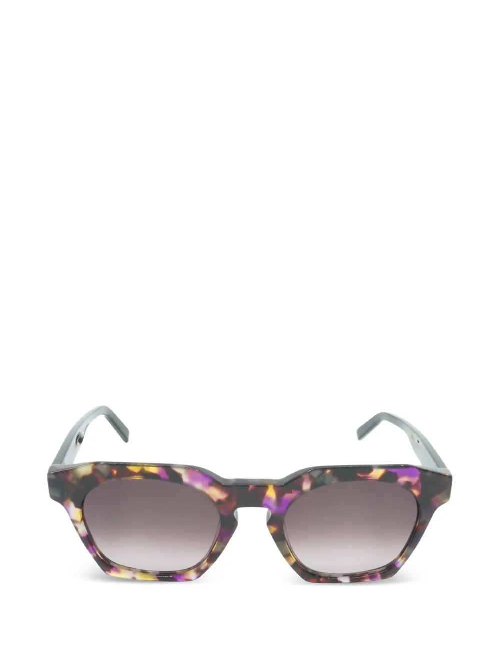 MCM tortoiseshell-effect square-frame sunglasses - Viola