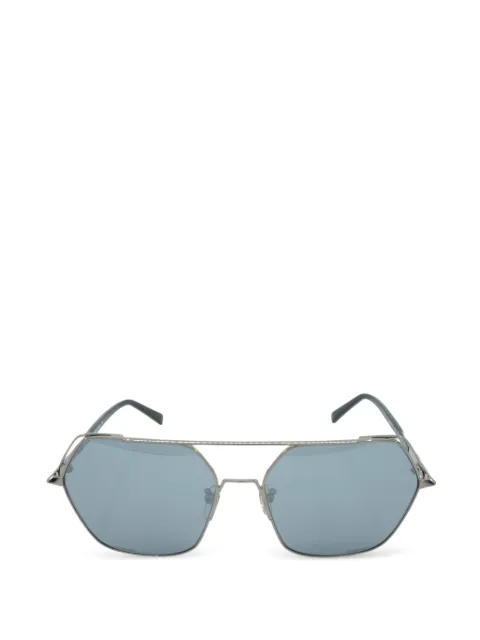 MCM hexagon-frame double-bridge sunglasses