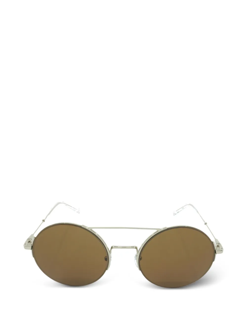 MCM double-bridge round-frame sunglasses - Oro