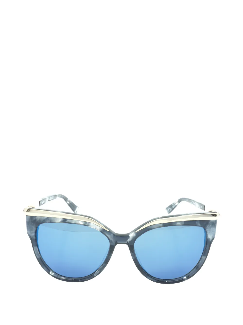 MCM cat-eye-frame sunglasses - Blu