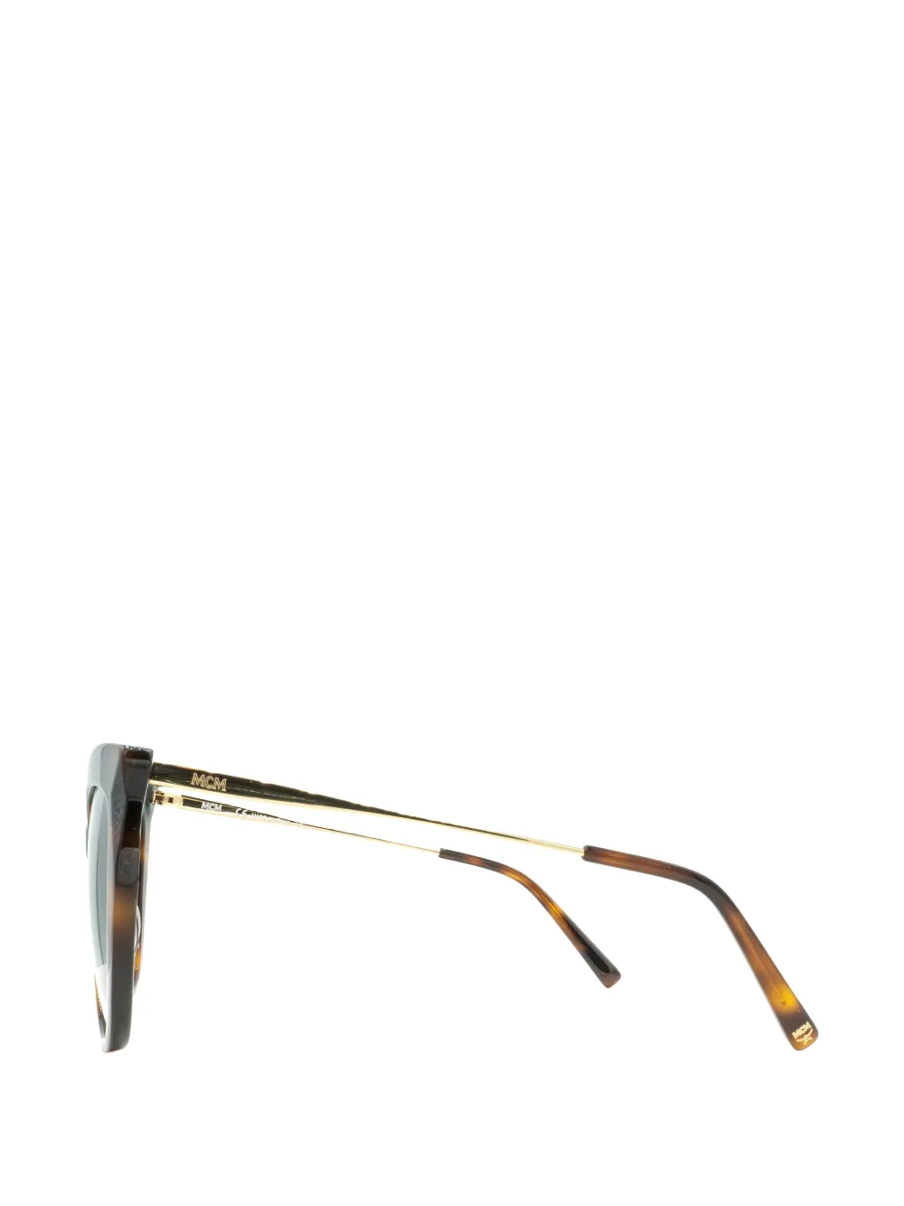 MCM Zonnebril met cat-eye montuur Bruin