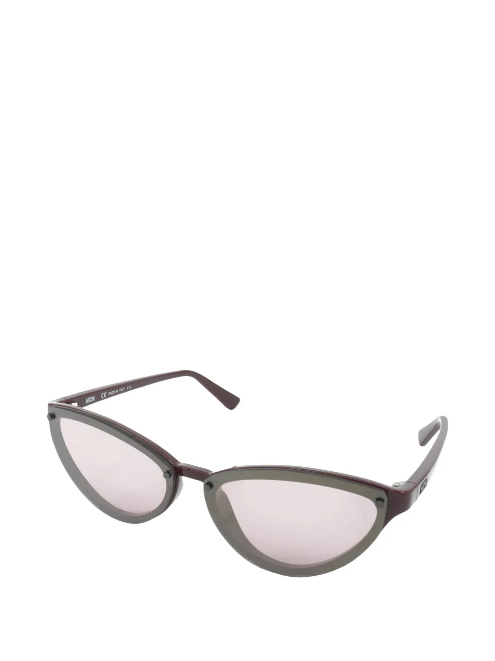 MCM Zonnebril met cat-eye montuur Bruin