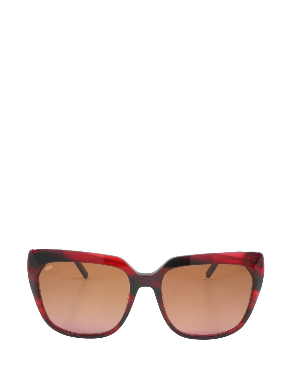 MCM square-frame sunglasses - Rosso
