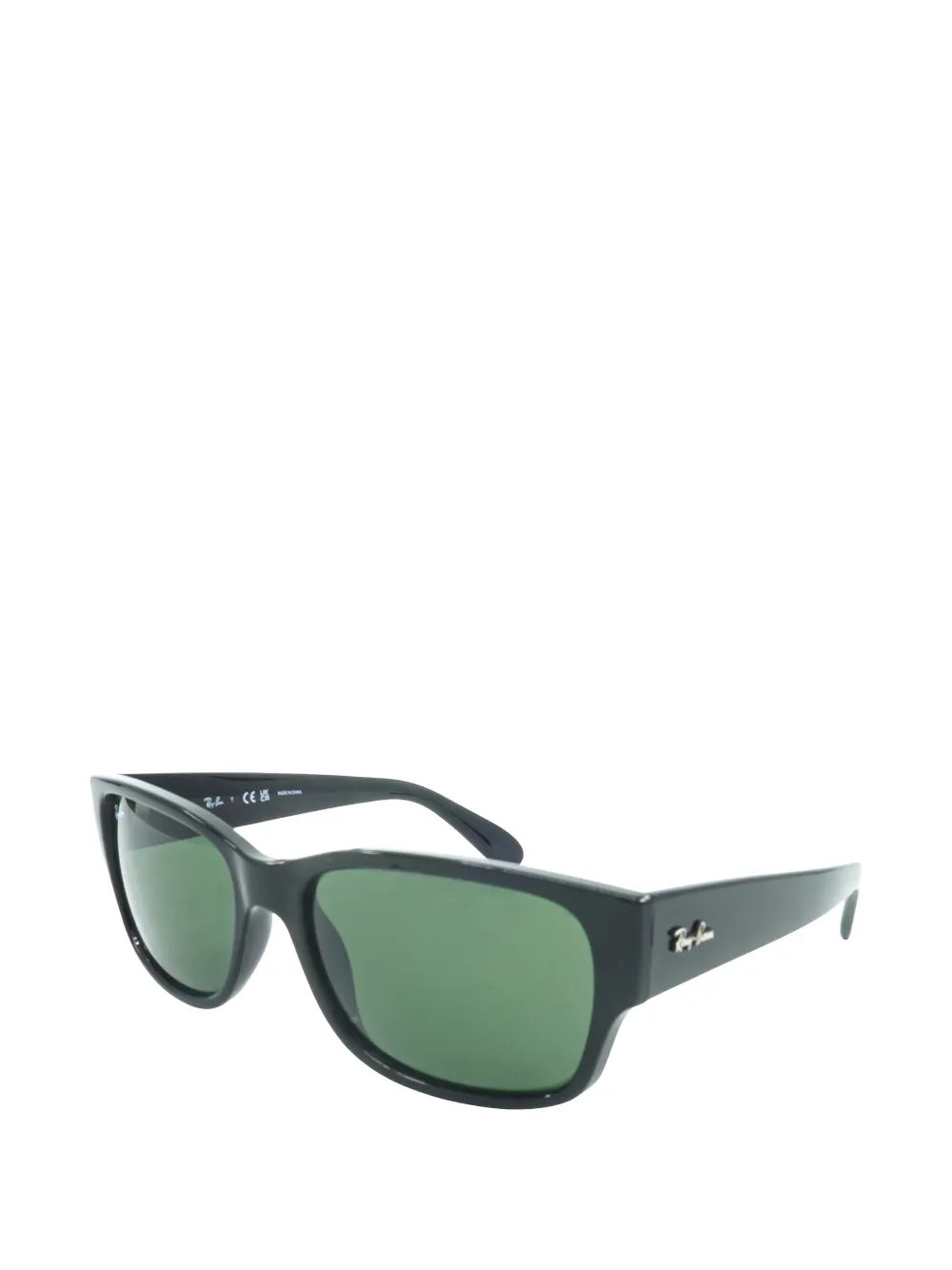 Ray-Ban Zonnebril met vierkant montuur Zwart