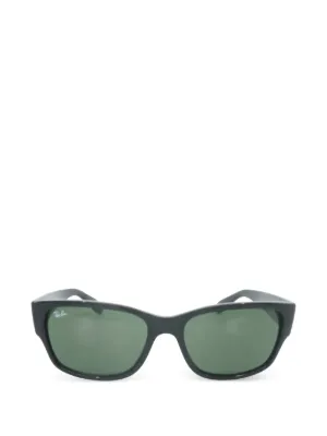 Ray-Ban スクエアフレーム サングラス | ブラック | FARFETCH JP