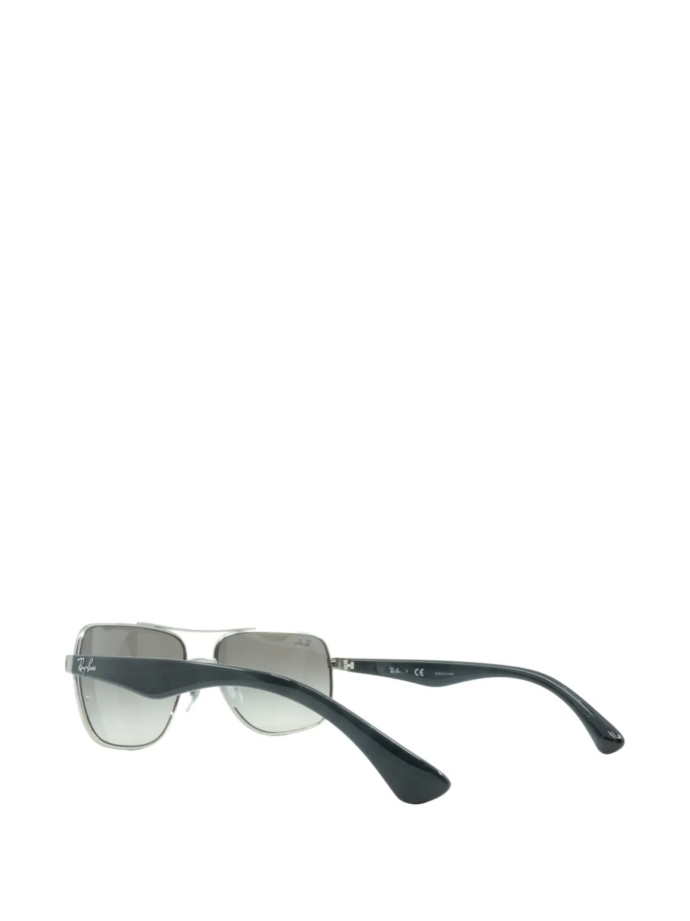 Ray-Ban Zonnebril met vierkant montuur Zwart