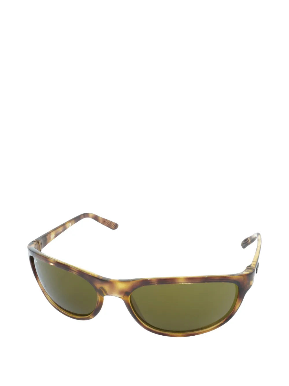 Ray-Ban Zonnebril met rechthoekig montuur Bruin