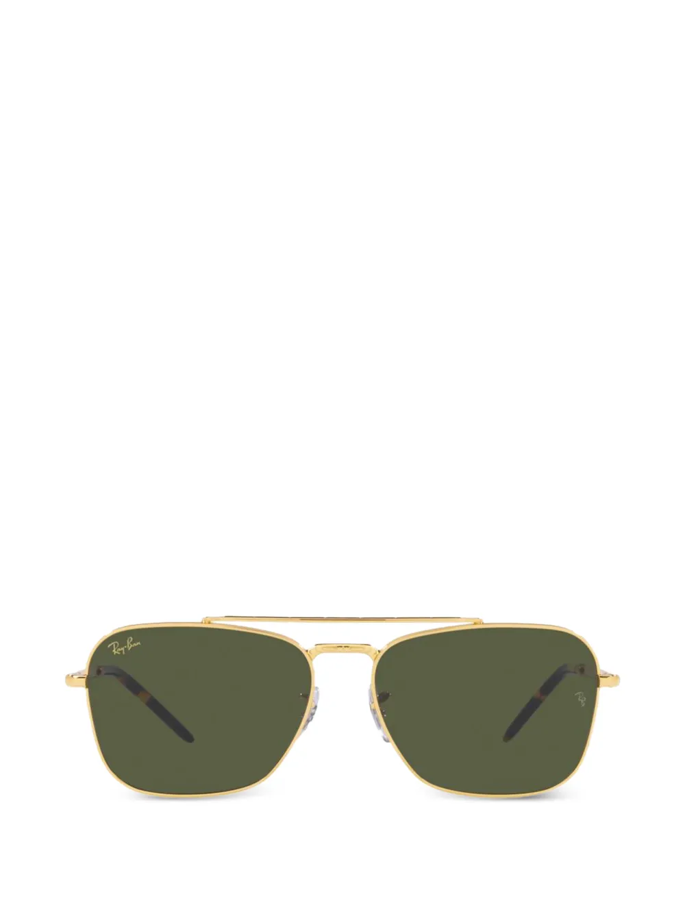 Ray-Ban Caravan geometric-frame sunglasses - Oro