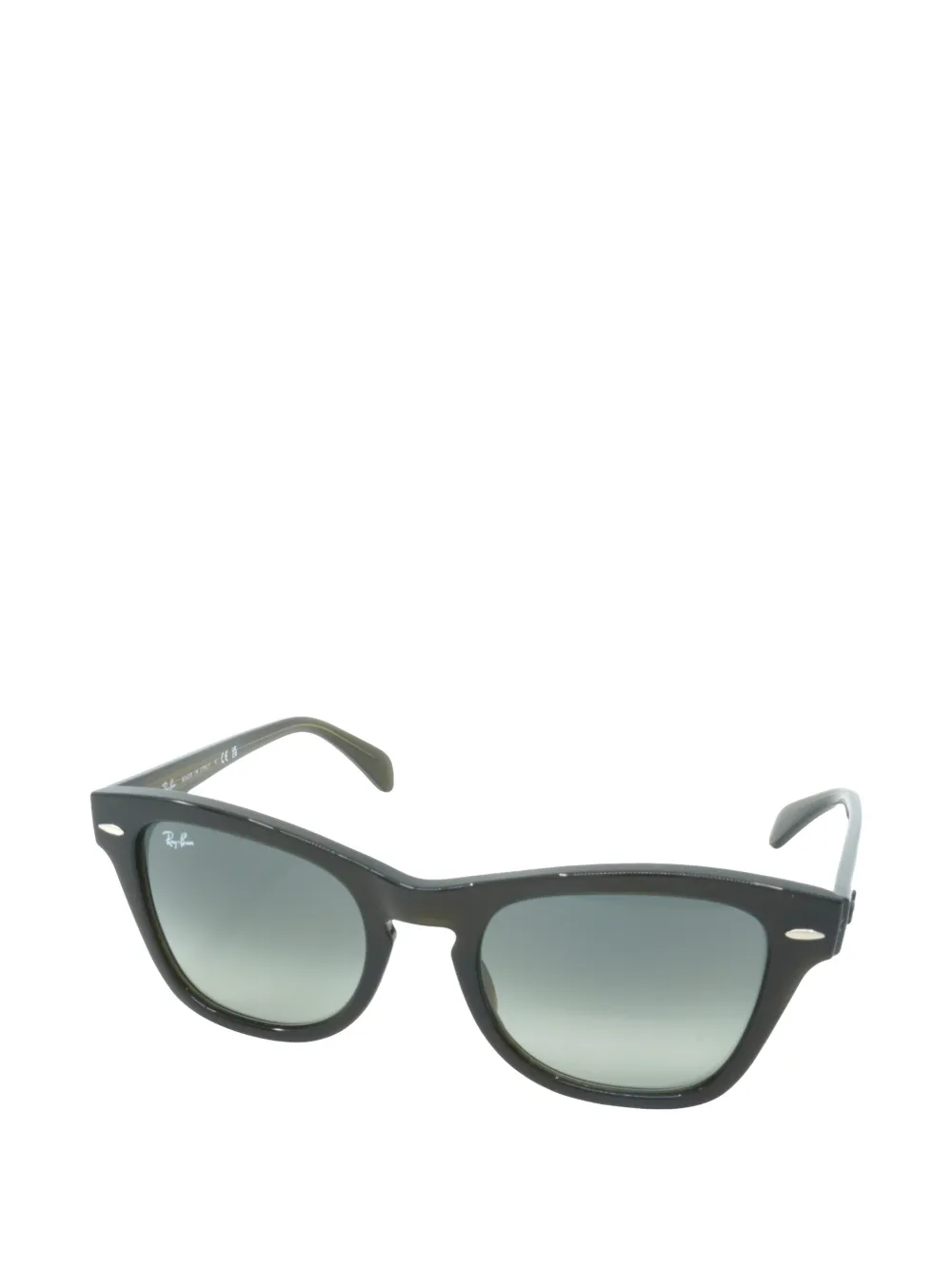 Ray-Ban Zonnebril met vierkant montuur Groen