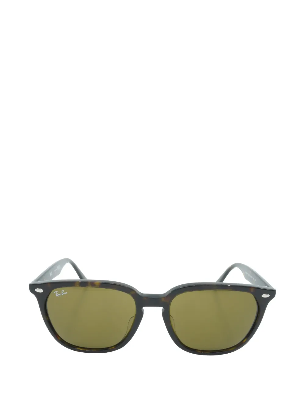 Ray-Ban geometric-frame sunglasses - Marrone