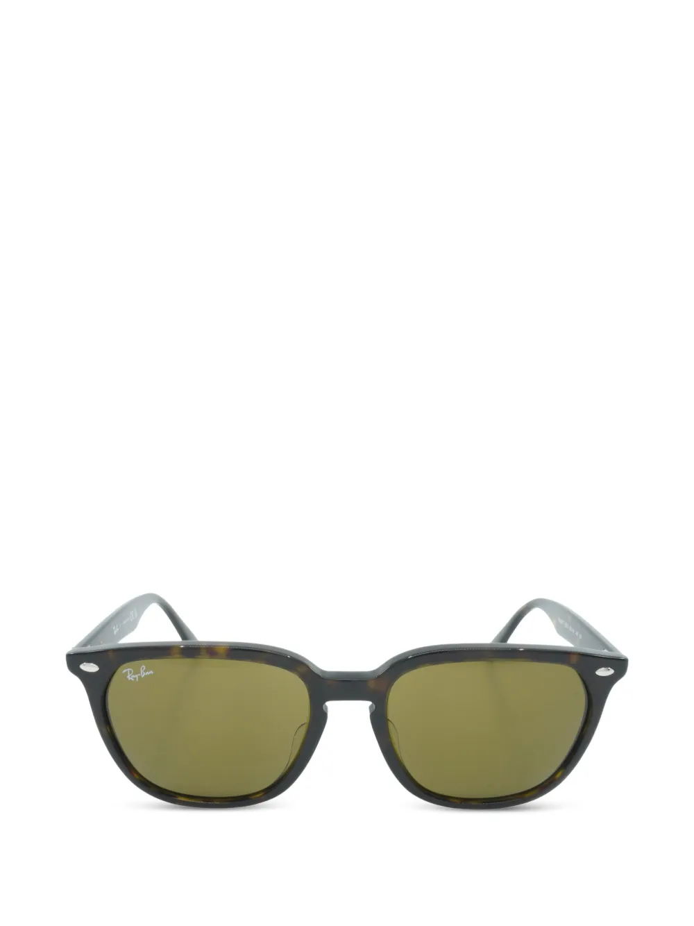 Ray-Ban geometric-frame sunglasses - Marrone