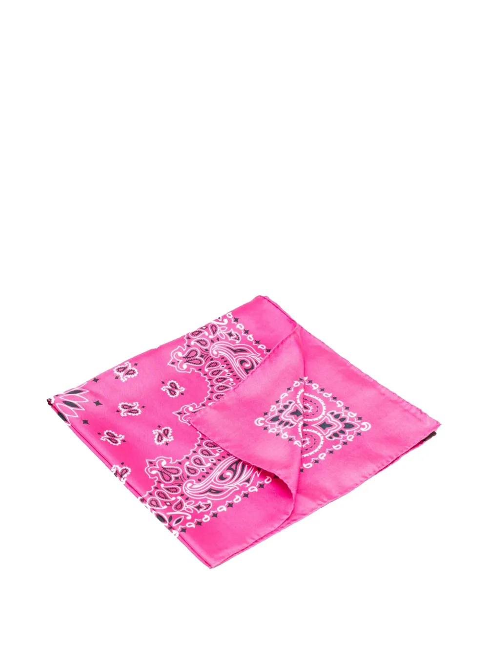 MANIPURI bandana-print scarf - Rosa