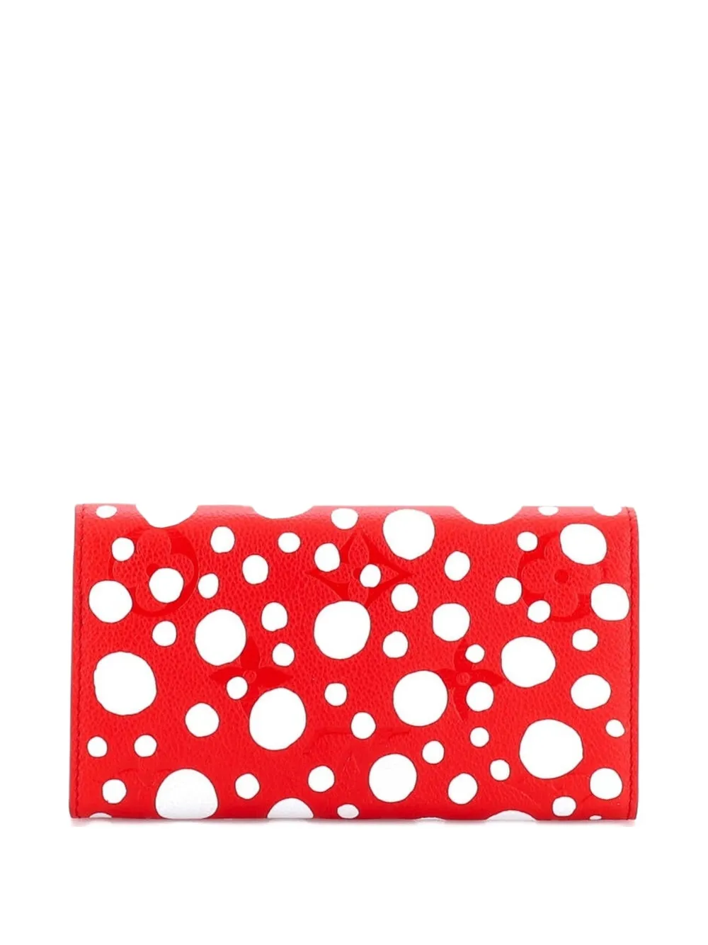  Louis Vuitton Pre-owned Petit Portefeuille Sarah Nm Yayoi Kusama En Cuir Taurillon à Motif Painted Dots - Multicolore 