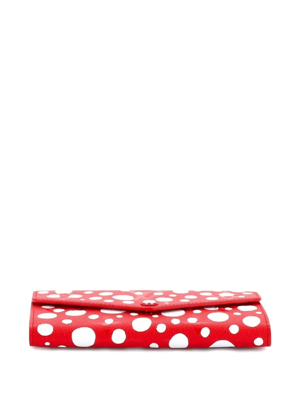  Louis Vuitton Pre-owned Petit Portefeuille Sarah Nm Yayoi Kusama En Cuir Taurillon à Motif Painted Dots - Multicolore 