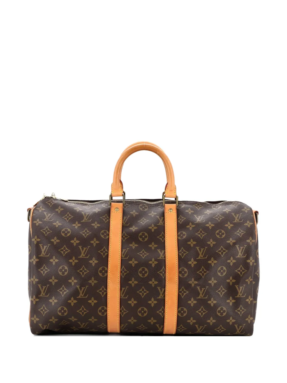 Louis Vuitton Pre-Owned Keepall Bandouliere Bag Monogram Canvas 45 travel bag - Brown