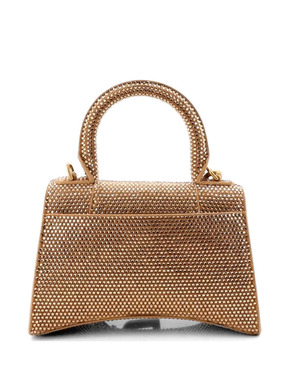 Balenciaga Pre-owned Sac à Bandoulière Hourglass à Anse Sur Le Dessus - Or 
