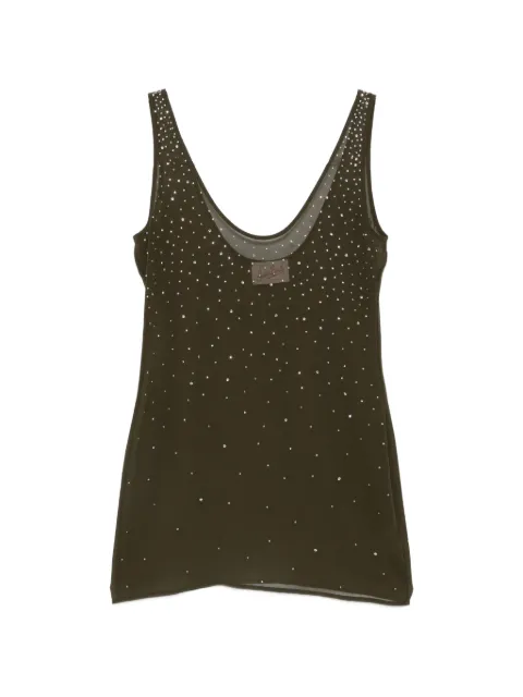 MC2 Saint Barth vestido corto Raya con detalles de strass