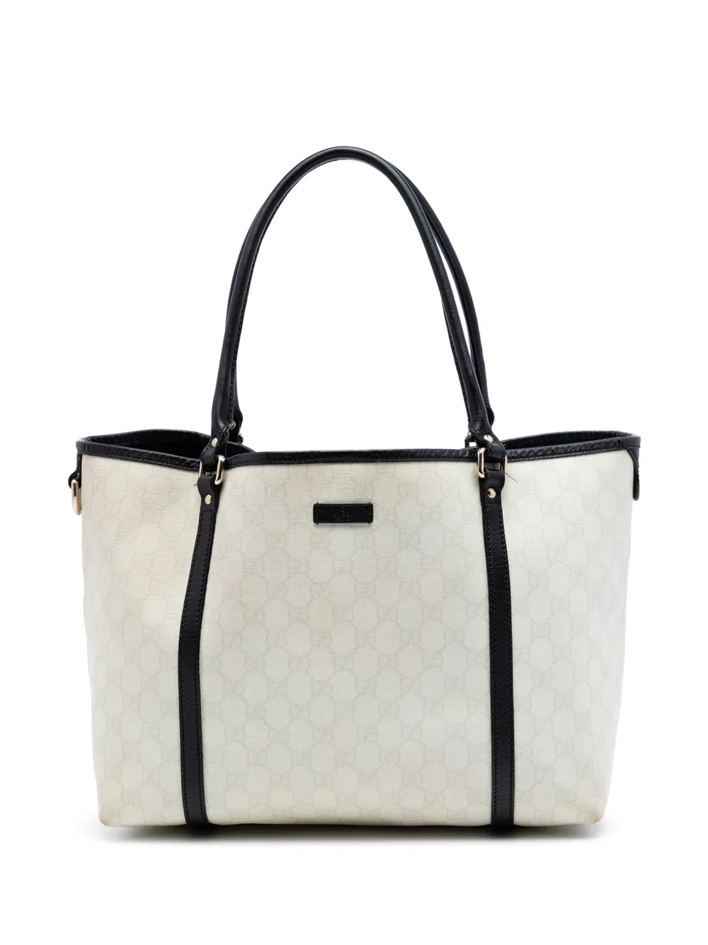 Gucci Pre-Owned 2016-2026 Medium GG Supreme Joy tote bag - Bianco
