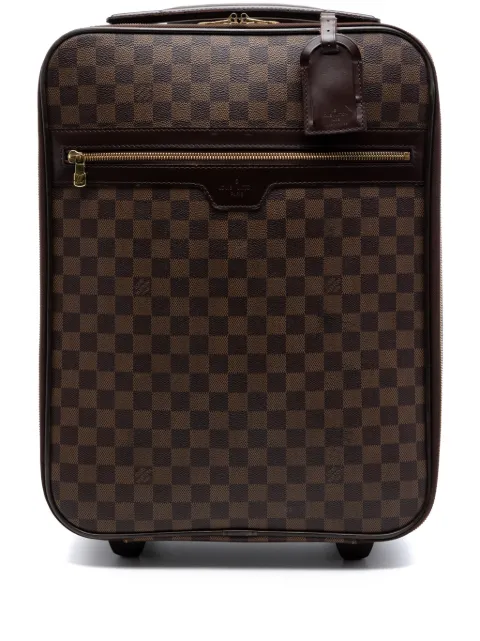Louis Vuitton Pre-Owned bolsa de viaje Damier Ebene Pegase 45 2006