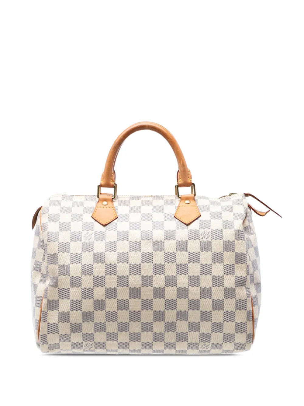 Louis Vuitton Pre-Owned 2011 Damier Azur Speedy 30 boston bag - White