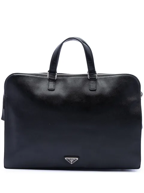 Prada Pre-Owned 2013-2026 Saffiano business bag