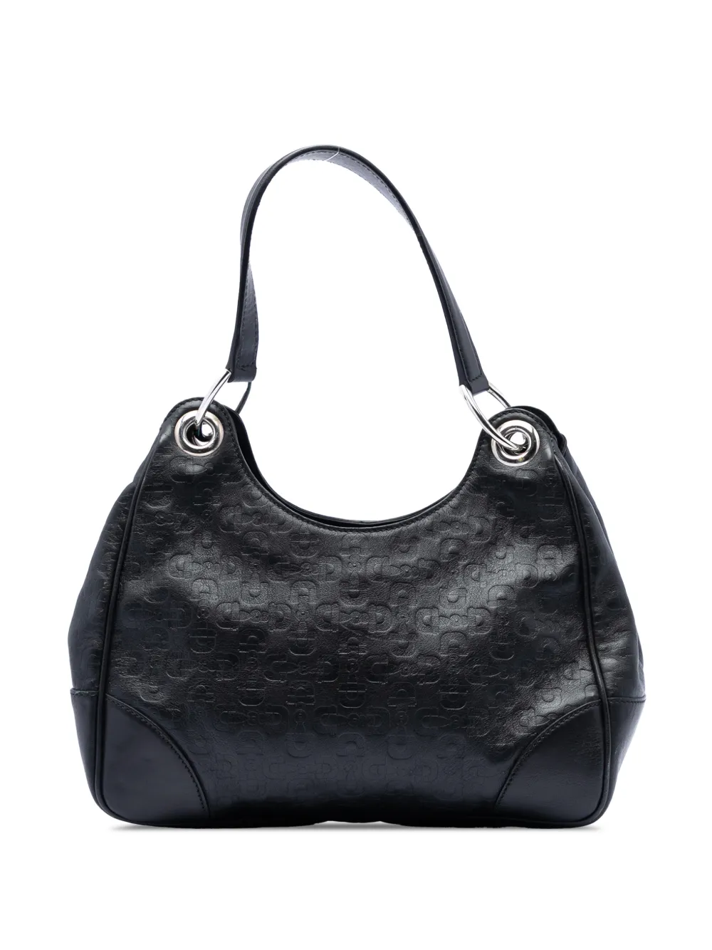 Gucci Pre-Owned 2016-2026 Horsebit Calfskin Colbert shoulder bag - Schwarz