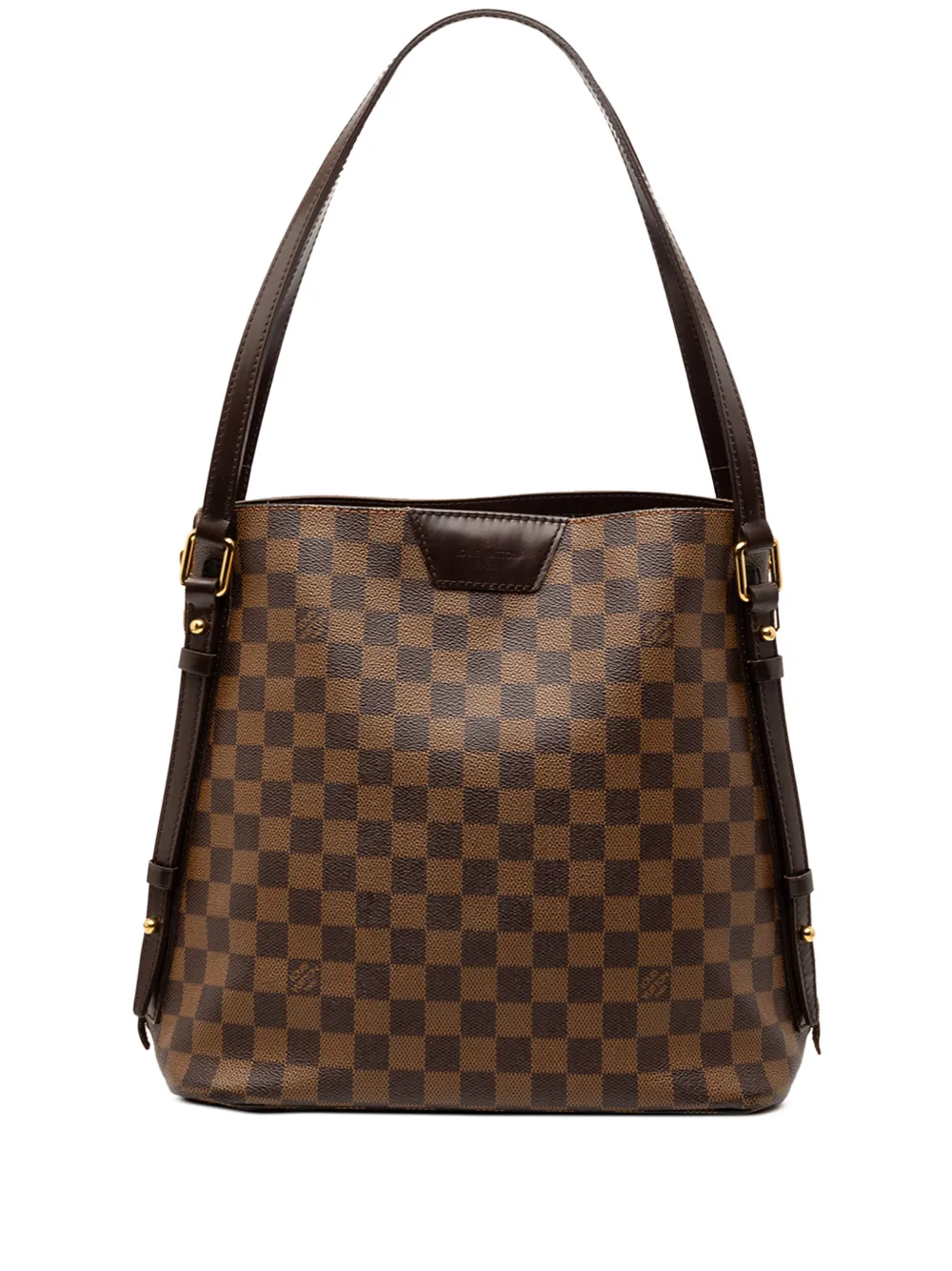 Louis Vuitton Pre-Owned 2012 Damier Ebene Cabas Rivington tote bag - Braun