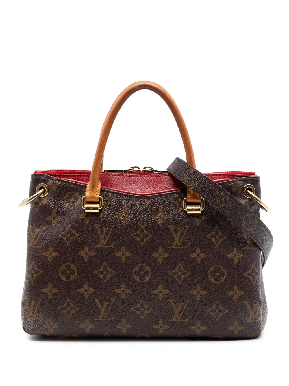 Louis Vuitton Pre-Owned 2017 Monogram Pallas BB satchel - Braun