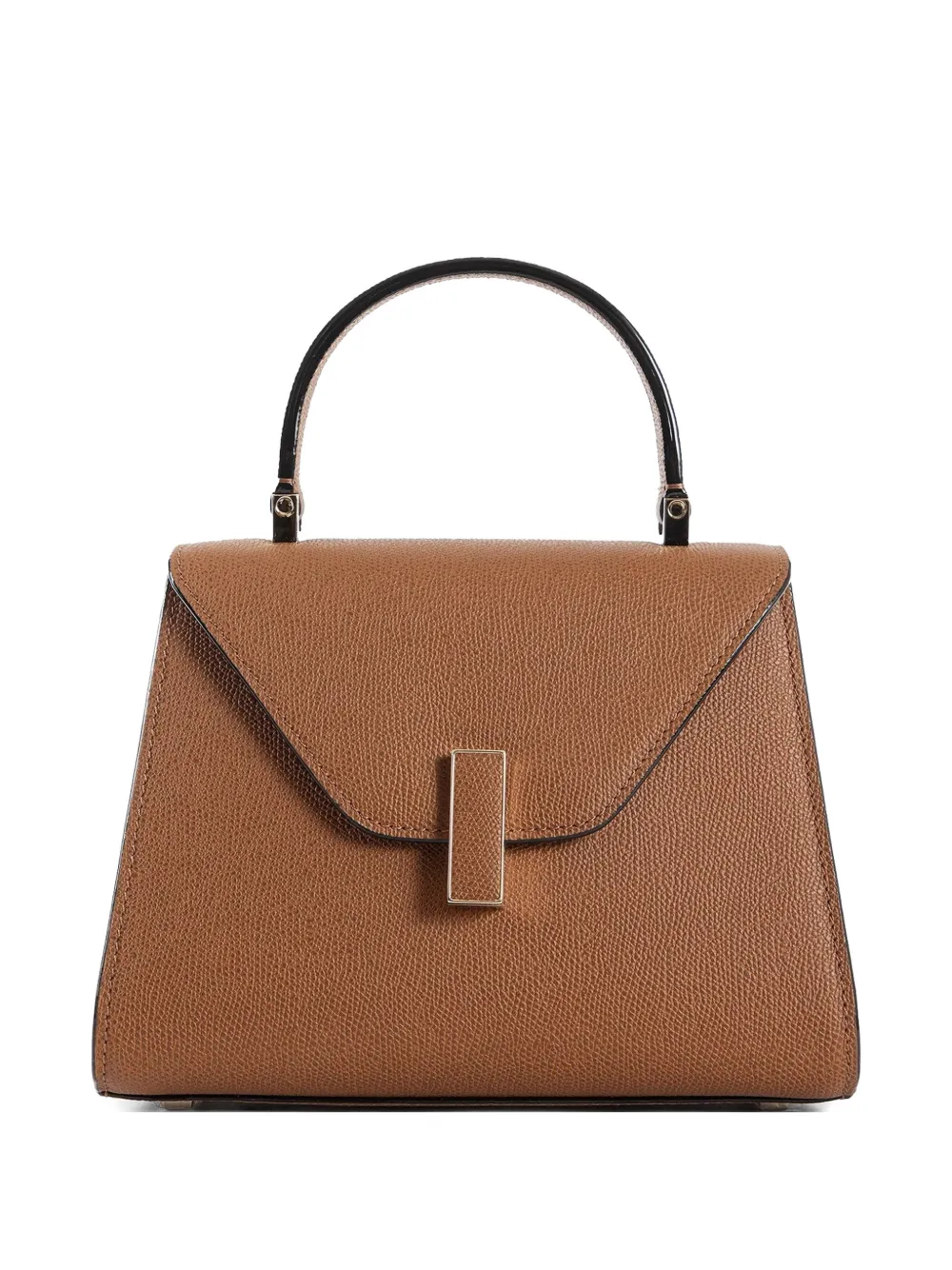 Valextra mini Iside leather tote bag - Marrone