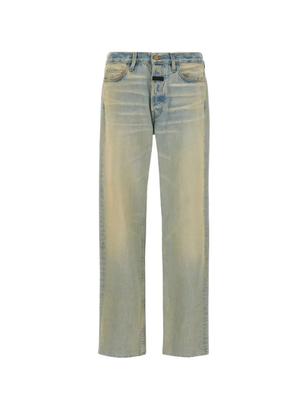 Fear Of God 8th Collection faded-effect denim jeans - Blu