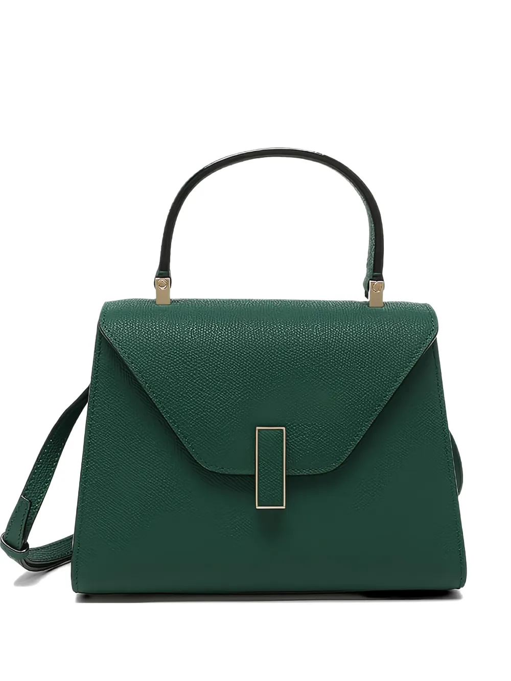 Valextra Iside Millepunte leather satchel - Verde