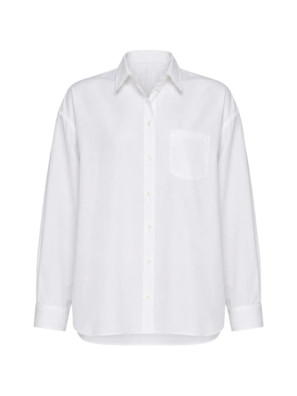AGOLDE x Maria McManus A-line poplin shirt - Bianco