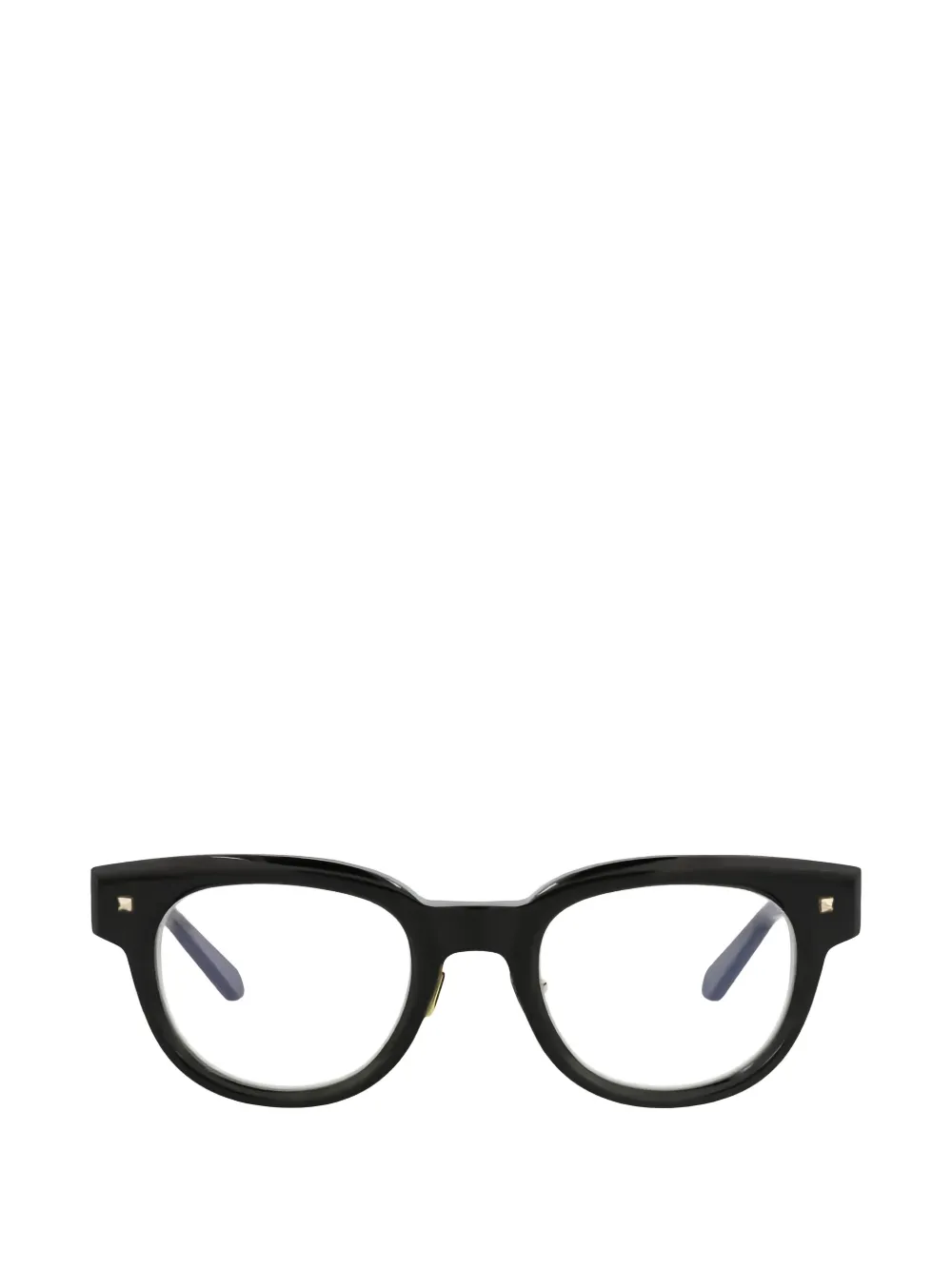 VALENTINO GARAVANI EYEWEAR Rockstud square-frame glasses - Nero