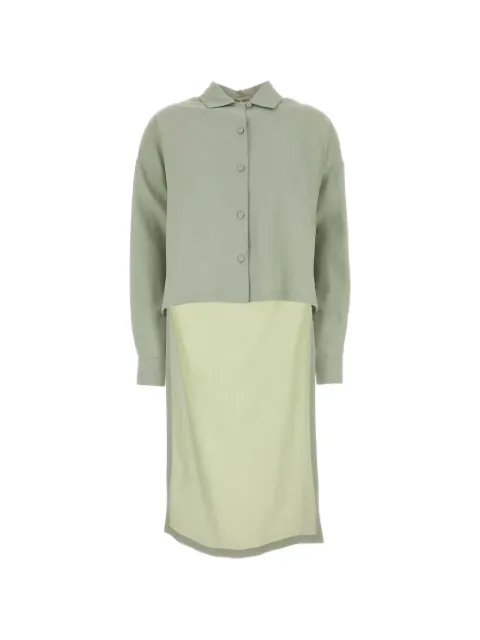 Alberta Ferretti flowing long-line shirt