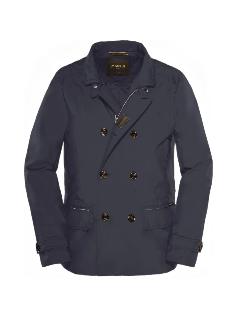 Moorer Nabucco-KM double-breasted jacket - Blau
