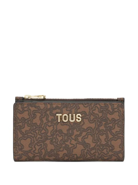 TOUS mini Kaos patterned zip-closure wallet