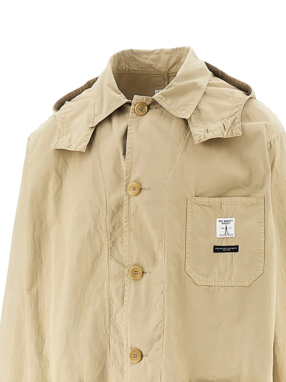 Roy Rogers x Engineered Garments parka met capuchon Beige