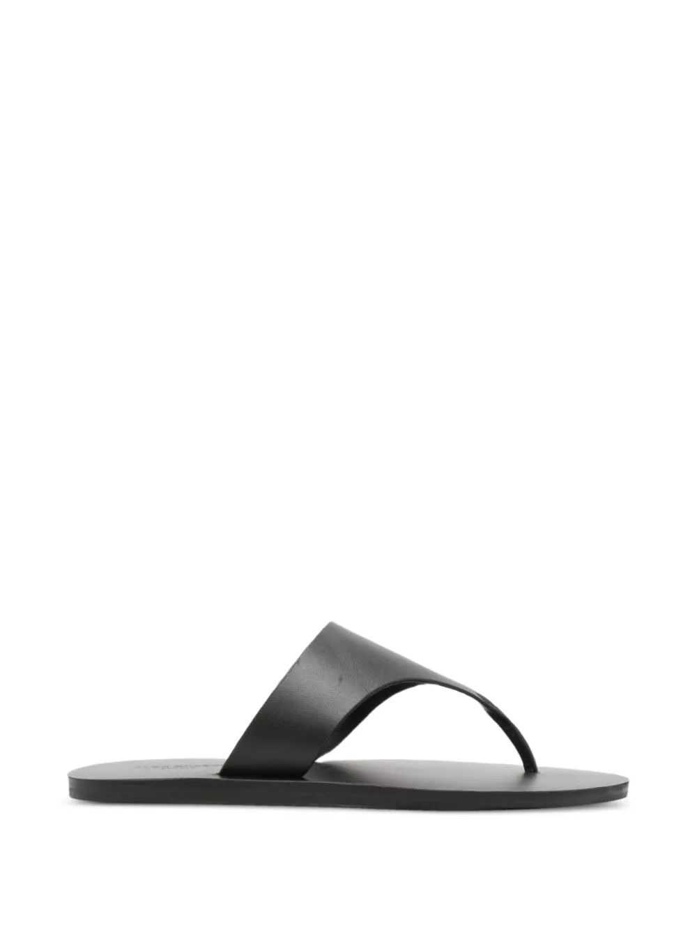 Manebi leather thong-strap sandals Zwart