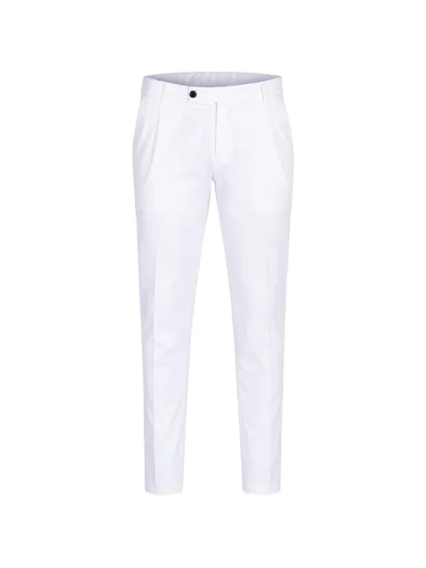 Eleventy pleated slim-fit trousers