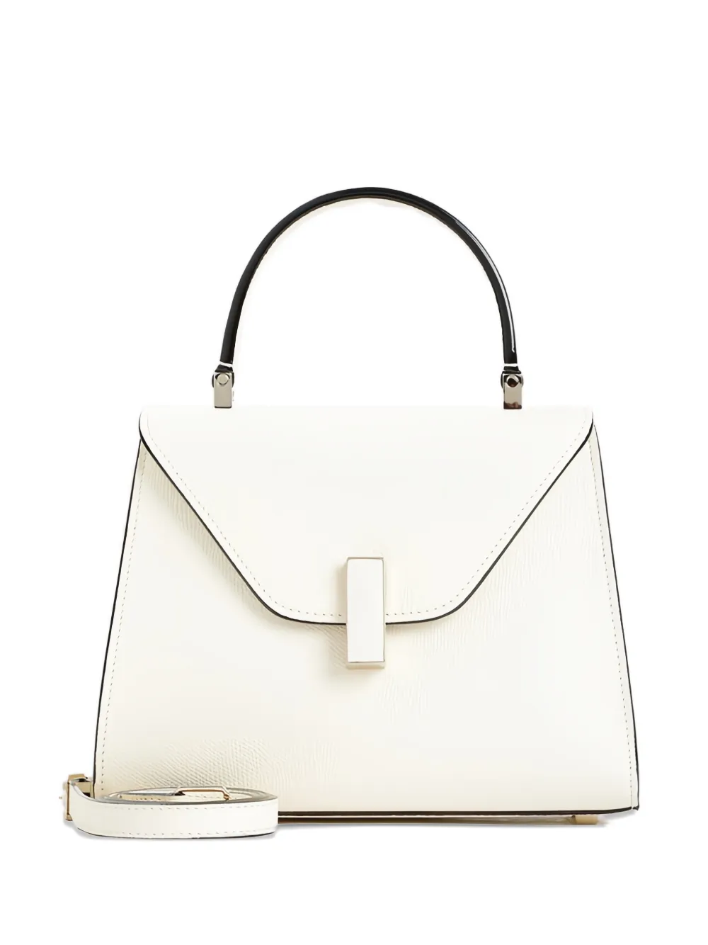 Valextra Iside leather tote bag - Toni neutri